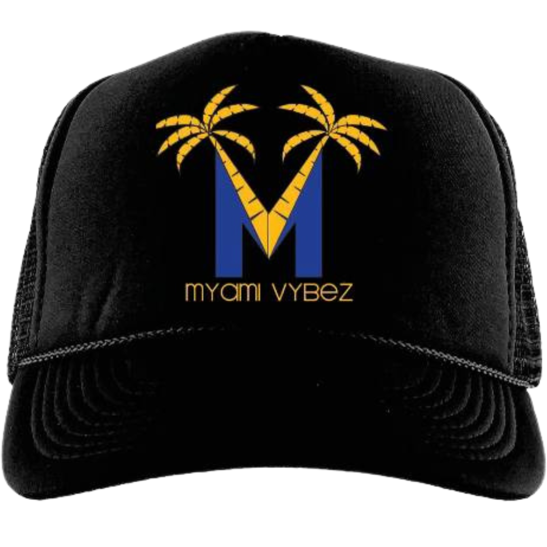 Myami Vybez Don't Kill My Vybez Truckers Hat Black